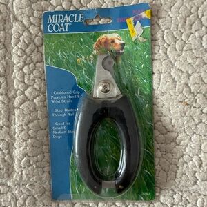 Dog Nail Clippers with Black Handle